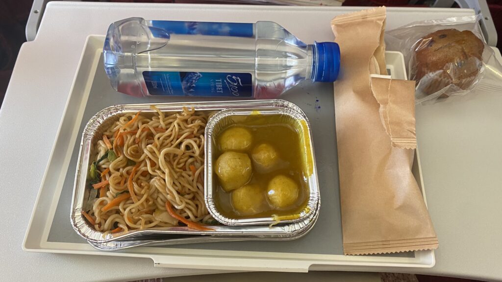 香港航空の機内食