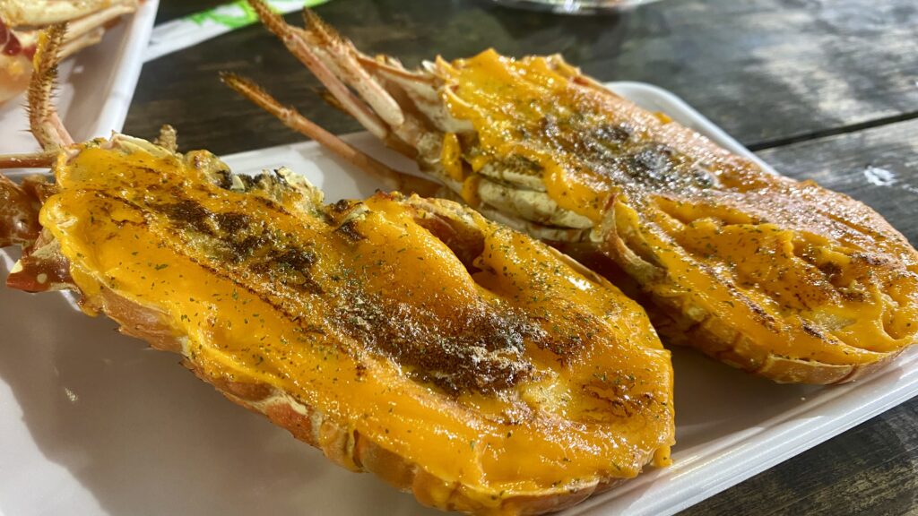 ロブスター焼き(ウニソース)2000円