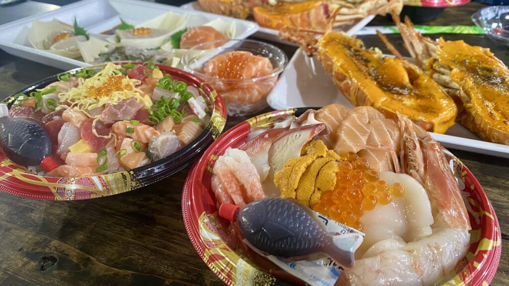 海鮮丼1500円