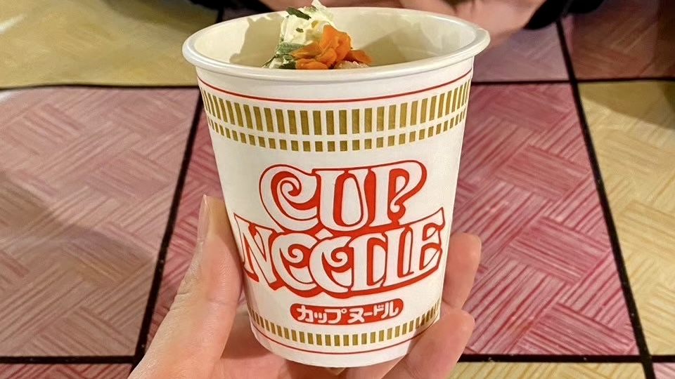 カップヌードル ソフトクリーム