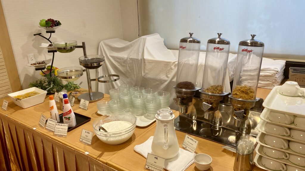 スープコーナー・デザートコーナー