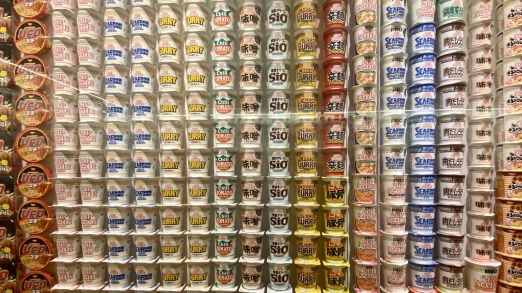 インスタントラーメンヒストリーキューブ