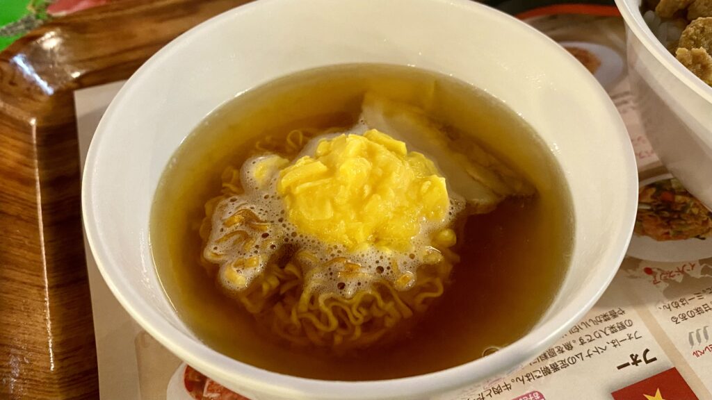 ミニチキンラーメン