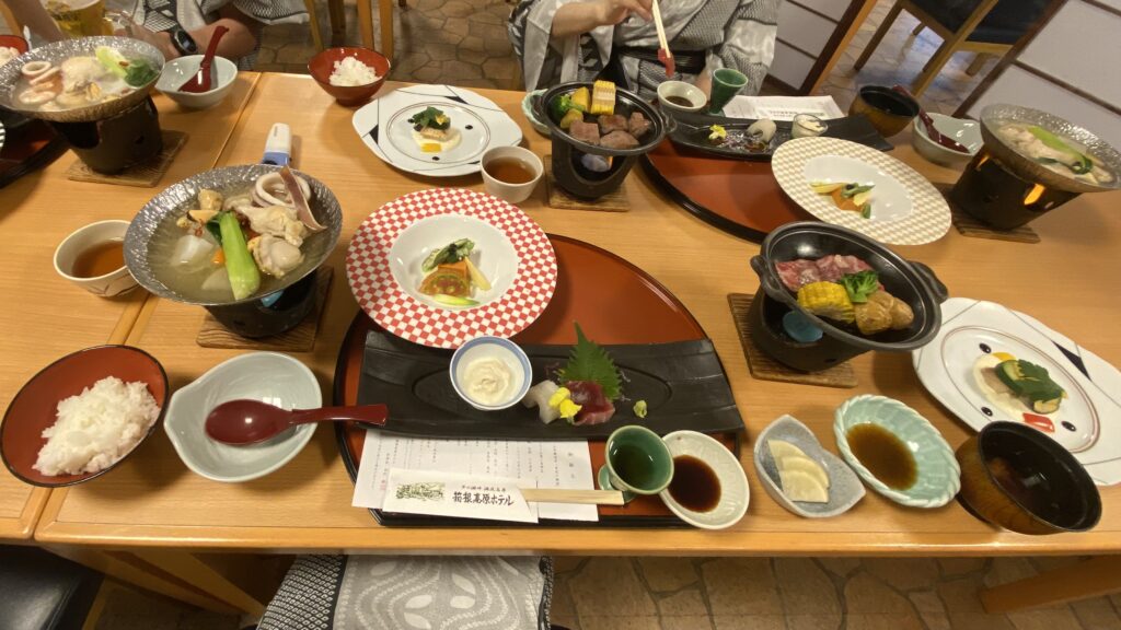 会席料理の具体的な内容を紹介